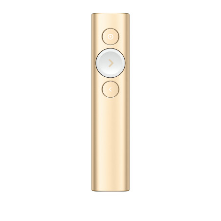 Logitech Spotlight puntatore wireless Bluetooth RF Oro