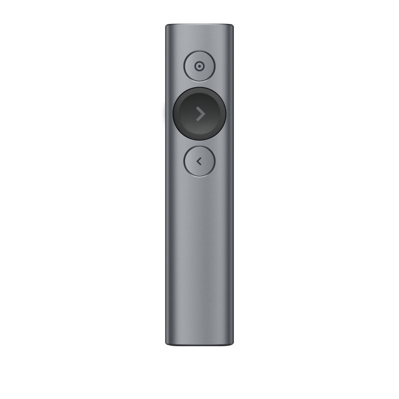 Logitech Spotlight puntatore wireless Bluetooth/RF Grigio