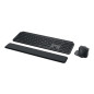 Logitech MX Keys S Combo tastiera Mouse incluso Ufficio RF senza fili + Bluetooth QWERTY Italiano Grafite