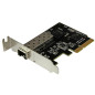 StarTech.com Scheda di Rete Ethernet PCI express a Fibra Ottica SFP+ - Adattatore PCIe x4 10Gb SFP+ NIC Gigabit Ethernet