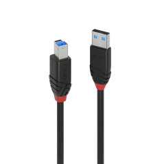 Lindy 43227 cavo USB USB 3.2 Gen 1 (3.1 Gen 1) 10 m USB A USB B Nero