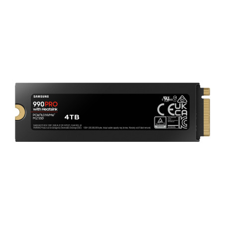 Samsung 990 PRO NVMe 4TB con Dissipatore di calore, SSD interno