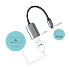 i-tec Metal USB-C HDMI Adapter 4K 60Hz