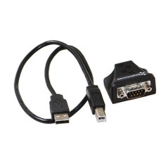 Lenovo 4Z50K27764 adattatore per inversione del genere dei cavi RS232 USB Nero