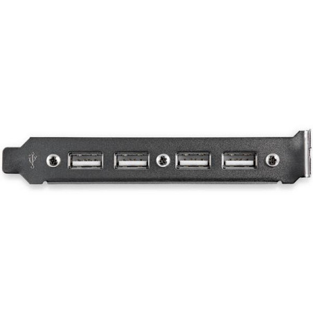 StarTech.com Adattatore piastra slot USB A femmina 4 porte