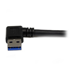 StarTech.com Cavo USB 3.0 SuperSpeed da 1 m nero - Angolare destro A a B - M M