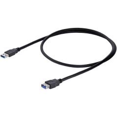 StarTech.com Cavo di prolunga USB 3.0 SuperSpeed da 1 m A ad A nero - M F