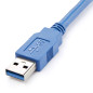 StarTech.com Cavo di estensione USB 3.0 SuperSpeed desktop da 1,5 m- A ad A M/F