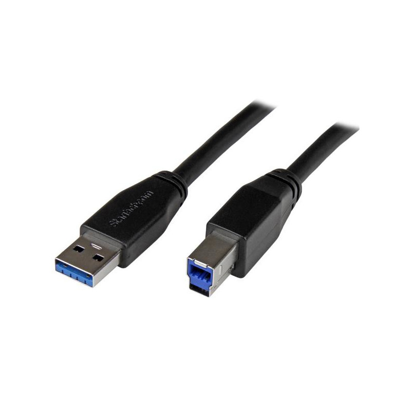 StarTech.com Cavo USB 3.0 attivo USB-A a USB-B - USB 3.1 Gen 1 (5 Gbps) da 5m