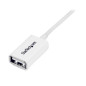 StarTech.com Cavo di prolunga USB 2.0 da 1 m A ad A - M/F, colore bianco