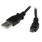 StarTech.com Cavo micro USB 1 m- A a Micro B con angolare verso l'alto