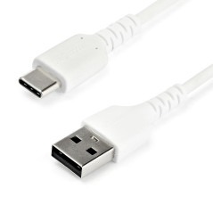 StarTech.com Cavo di Ricarica USB-A a USB-C da 1m - Resistente cavetto USB-C di Ricarica Veloce e Sync da USB 2.0 a USB Type C