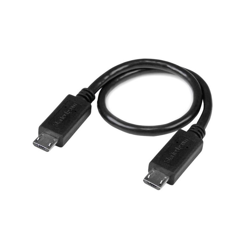 StarTech.com Cavo USB OTG - Micro USB a Micro USB - M/M - 20cm