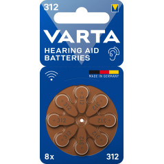 Varta 4043752393712 batteria per uso domestico Batteria monouso 312 Zinco-aria