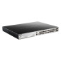 D-Link DGS-3130-30PS/E switch di rete Gestito L3 Gigabit Ethernet (10/100/1000) Supporto Power over Ethernet (PoE) Grigio