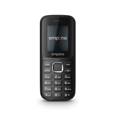 Emporia emporiaFN313 4,5 cm (1.77") 64 g Nero Telefono per anziani