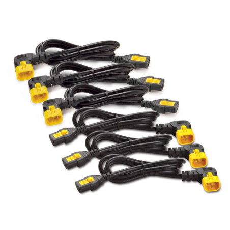 APC C13 - C14 (90 Deg), 1.8m, 6-pack Nero, Giallo 1,83 m Accoppiatore C13 Accoppiatore C14