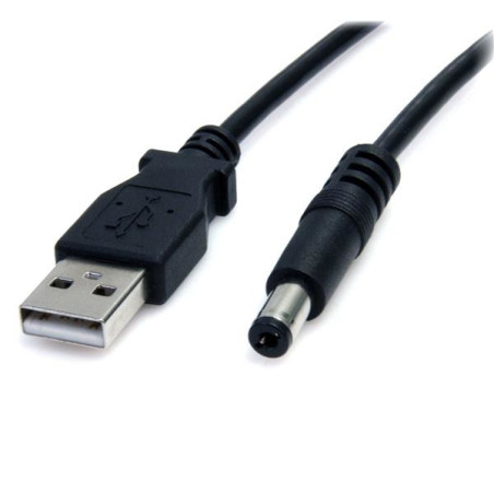 StarTech.com Cavo di alimentazione USB a spina 5,5mm - Connettore barrel Jack di tipo M - 5V DC - 91 cm