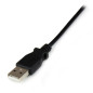 StarTech.com Cavo di alimentazione USB a spina 5,5mm - Connettore barrel Jack di tipo N - 5V DC - 2m