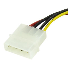 StarTech.com Cavo Adattatore di alimentazione Molex a SATA 4 - Connettore interno alimentazione Molex SATA a 4 pin da 15 cm