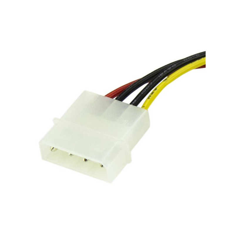 StarTech.com Cavo Adattatore di alimentazione Molex a SATA 4 - Connettore interno alimentazione Molex SATA a 4 pin da 15 cm