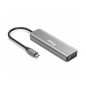 Equip 133485 adattatore grafico USB 3840 x 2160 Pixel Nero, Argento