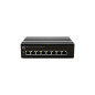 LevelOne IFS-0801 switch di rete Non gestito Fast Ethernet (10/100) Nero