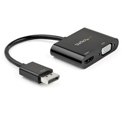 StarTech.com Adattatore DisplayPort a HDMI e VGA - 4K 60Hz