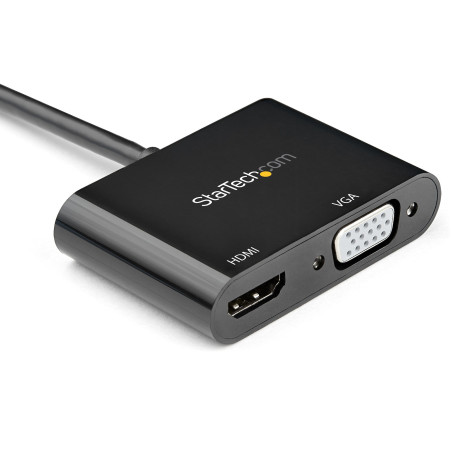 StarTech.com Adattatore DisplayPort a HDMI e VGA - 4K 60Hz