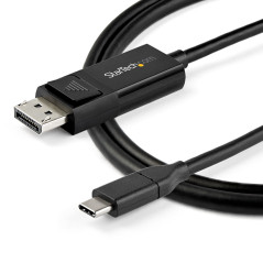 StarTech.com Cavo da USB C a DisplayPort 1.4 da 2m - Cavo 8K 60Hz 4K - Cavo adattatore video bidirezionale da DP a USB-C o da