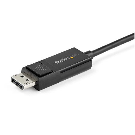 StarTech.com Cavo adattatore da USB C a DisplayPort 1.2 da 2m - Cavo video bidirezionale da DP a USB-C o USB-C a DP 4K 60Hz -