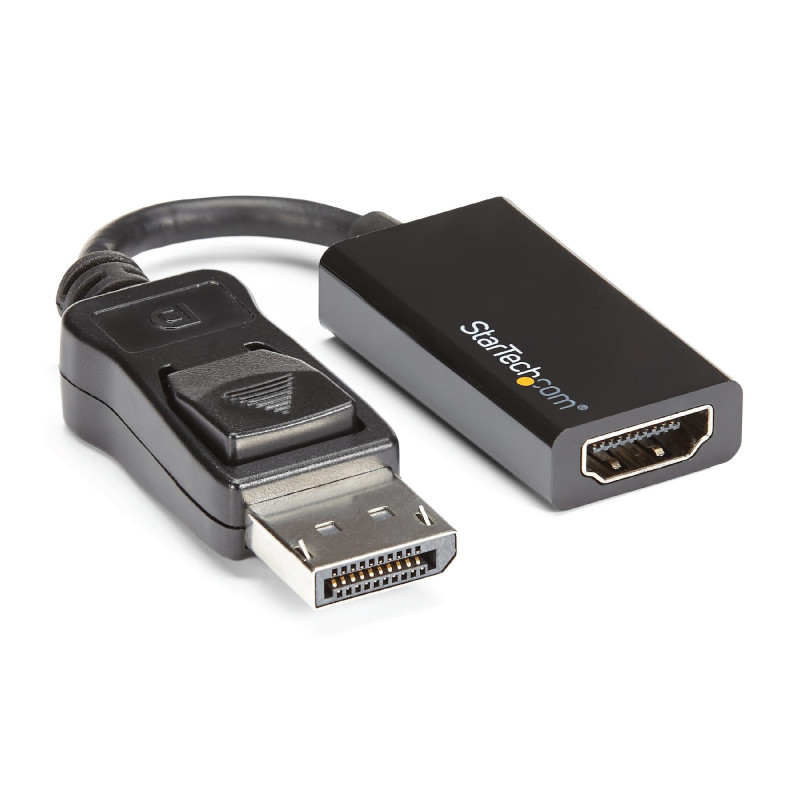 StarTech.com Adattatore DisplayPort a HDMI 4K 60Hz - Convertitore video attivo da DP 1.4 a HDMI 2.0 - Dongle/Cavo adattatore