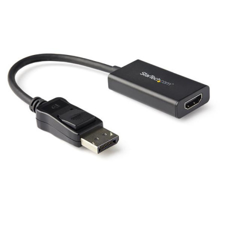 StarTech.com Adattatore DisplayPort a HDMI 4K 60Hz - Convertitore video attivo da DP 1.4 a HDMI 2.0 - Dongle Cavo adattatore