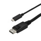 StarTech.com Cavo Adattatore USB-C a DisplayPort da 3m - 4k 60hz - Nero