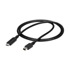 StarTech.com Cavo Adattatore Mini DisplayPort a USB-C da 1 m - 4K 60Hz - Nero