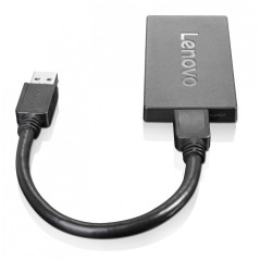 Lenovo 4X90J31021 adattatore grafico USB 3840 x 2160 Pixel Nero