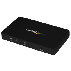 StarTech.com Sdoppiatore Splitter HDMI 4k @ 30hz 1x2 porte con custodia in alluminio