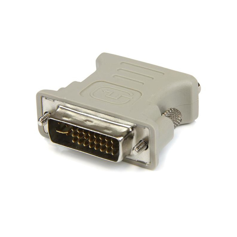 StarTech.com Adattatore DVI a VGA - Cavo Convertitore DVI a VGA - Maschio / Femmina - Nero