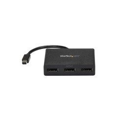 StarTech.com Adattatore multi monitor a 3 porte - Mini DisplayPort a DisplayPort MST Hub, doppio 4K 30Hz e 1x 1080p - Splitter