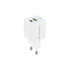 Conceptronic ALTHEA15W Caricabatterie per dispositivi mobili Universale Bianco AC Ricarica rapida Interno