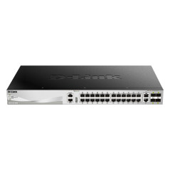 D-Link DGS-3130-30TS E switch di rete Gestito L3 Gigabit Ethernet (10 100 1000) Grigio