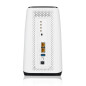 Zyxel FWA510 router wireless Multi-Gigabit Ethernet Banda tripla (2.4 GHz/5 GHz/5 GHz) 5G Nero, Bianco