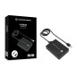 Conceptronic HUBBIES11B replicatore di porte e docking station per laptop USB 3.2 Gen 1 (3.1 Gen 1) Type-A Nero