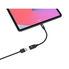 Conceptronic ABBY18B adattatore per inversione del genere dei cavi USB-C USB-A Nero