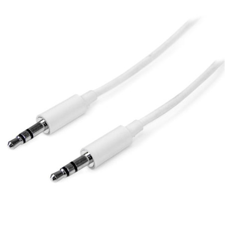 StarTech.com Cavo audio stereo slim da 3,5 mm bianco 3 m - M M