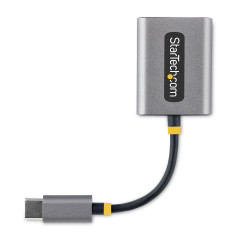 StarTech.com Adattatore USB-C a Jack 3.5mm - Splitter USB Type C per 2 Cuffie con Microfono - Scheda Audio Esterna USB C con 2