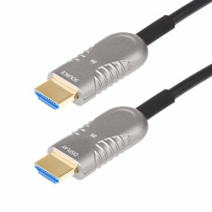 StarTech.com Cavo Ottico HDMI 2.1 Ibrido Attivo (AOC) da 30,4 m, CMP, Classe Plenum, Cavo in fibra ottica 8K Ultra High Speed