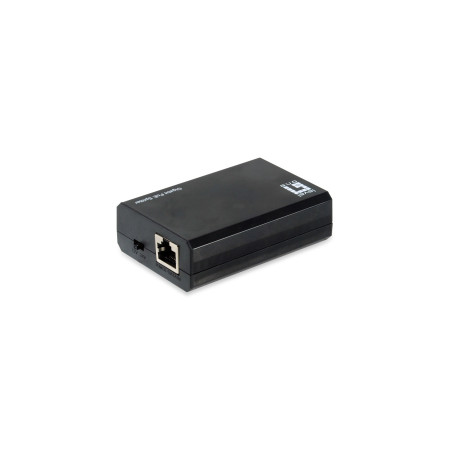 LevelOne POS-5000 divisore di rete Nero Supporto Power over Ethernet (PoE)