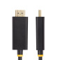 StarTech.com Cavo da DisplayPort a HDMI da 2m, 4K 60 Hz con HDR, Adattatore da DisplayPort a HDMI 2.0b, Convertitore video