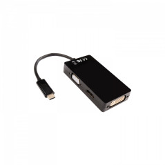 V7 V7UC-VGADVIHDMI-BLK adattatore grafico USB 3840 x 2160 Pixel Nero